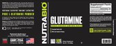 NutraBio Glutamine Poeder - 500 gram
