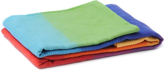 Katoenen deken, bont - Chakra Plaid YOGISTAR