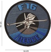 Embleem stof F-16 recce