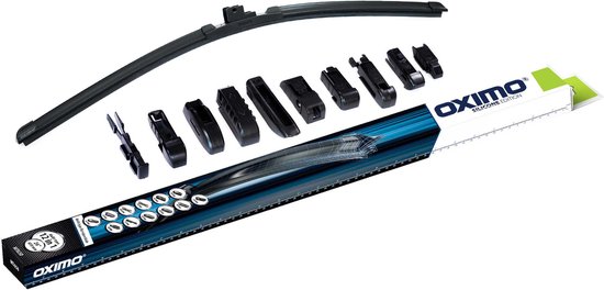 INION Set - 4 x 750 mm lange vervangende ruitenwissers rubber (voldoende voor 2 auto's wisserrubber perfecte pasvorm compatibel met Bosch Aerotwin