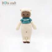 Bobi craft The Chubby Poppy - Knuffel schaap 40cm