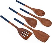Lepels - Wooden Spoons- 5 Piece