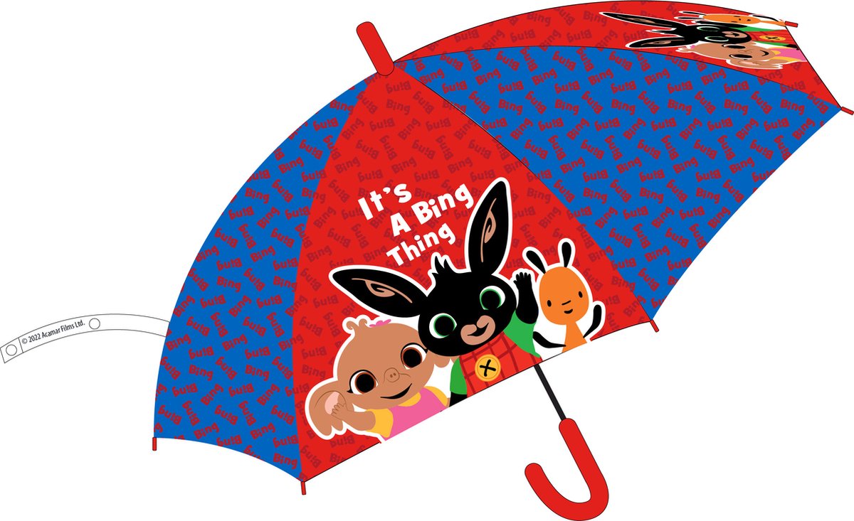 Bing Bunny - Kinderparaplu Bing Bunny - 68cm