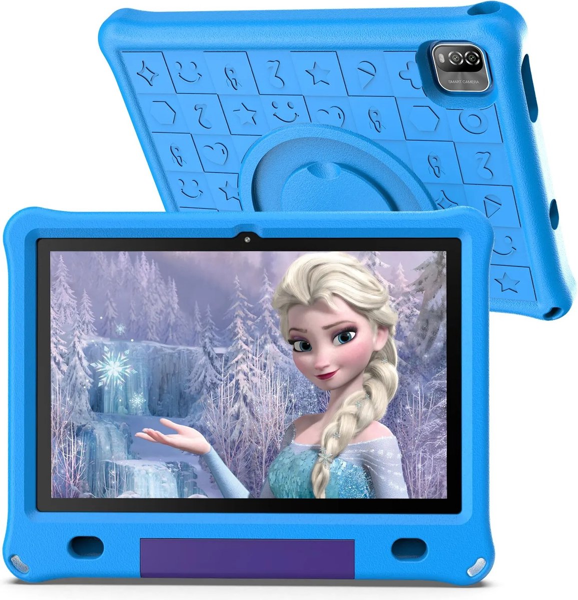 Homesell - Pritom Kindertablet - 100% Kidsproof - Instelbare Schermtijd - Android 12 - 3GB RAM - 64Gb - 10.1 Inch - Blauw