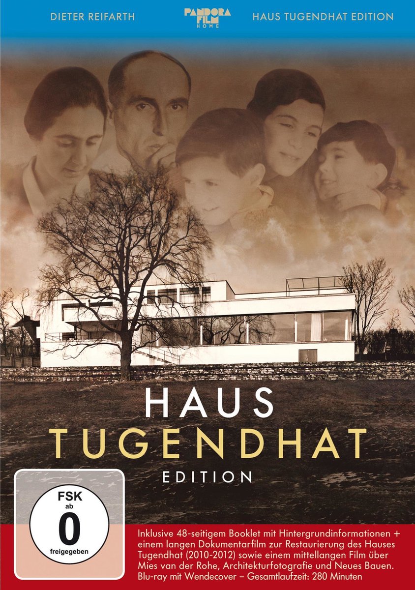 Alive AG Haus Tugendhat Edition Blu-ray Tsjechisch, Duits, Engels