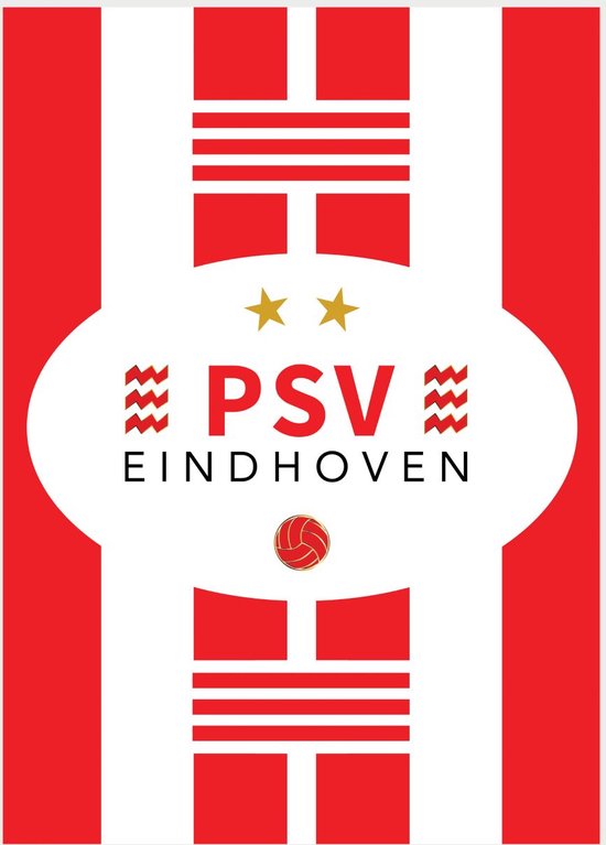 PSV Poster - 040 Eindhoven - Voetbal - Poster - Eindhoven - 040 - 50x70cm - Limited Edition
