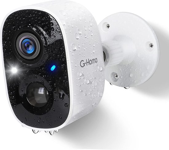 Caméra de surveillance WiFi sans fil G-Homa pour extérieur/intérieur
