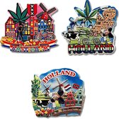3D Amsterdam Holland Nederland Koelkast Magneet Reizen Souvenir Gift Thuis Keuken Koelkast Decoratie Magnetische Sticker Craft Collectie