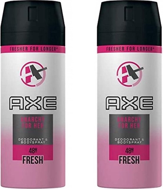 Axe Anarchy For Her - Deodorant Spray - 150 ml - 2 stuks