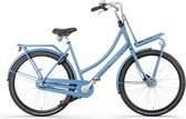 Vélo de transport Popal Daily Dutch Prestige N3 - Vélo de ville Femme - 53 centimètres - Göteborg Blue
