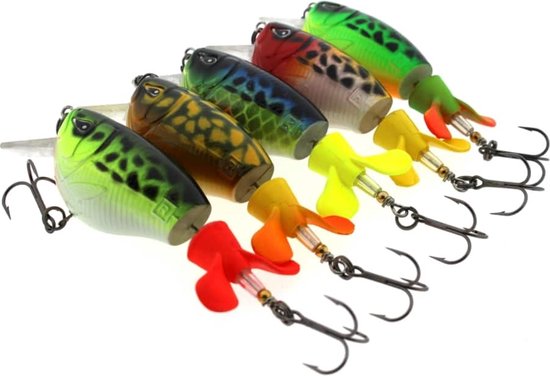 Rozemeijer Fat Dizzy 9cm - 23g - haak 4 - Kleur : SFT van Rozemeijer — afbeelding 4