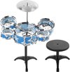 Drumset voor Peuters - Kinderinstrumenten Jazz-drumset - Leeftijd: 3+