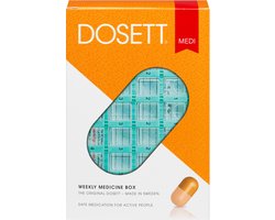 Dosett Medicator Dos Box - Medicijndoos voor 7 dagen - Pillendoosje