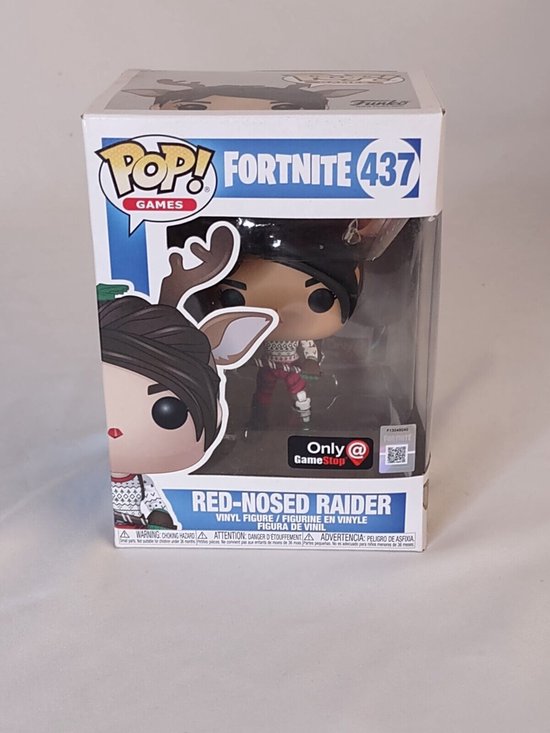 Funko Pop Games Fortnite Red nosed Raider 437 Vaulted Holliday