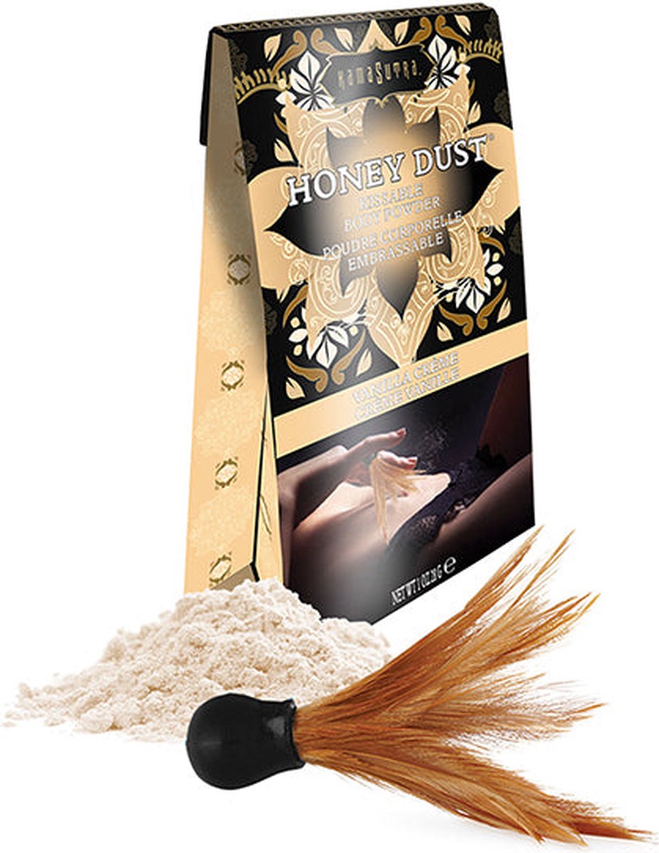 Kama Sutra - Honey Dust Lichaamspoeder Vanille Creme 28 gram