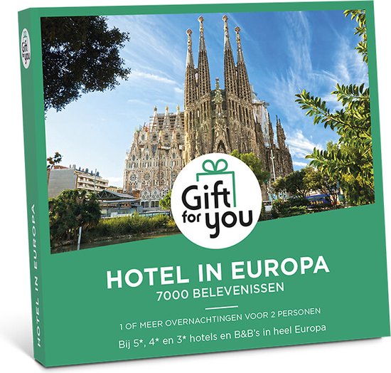 GiftForYou Cadeaubon - Eropuit in Europa