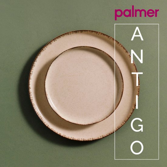 Palmer Serviesset Antigo Porselein 6-persoons 24-delig Crème - Palmer