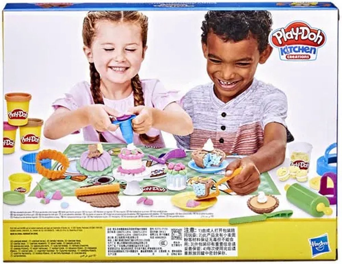 Play-Doh Kitchen Creations - Zoete Taarten Speelset - 3+ Jaar — cadeau in Spellen & Speelgoed - foto 6