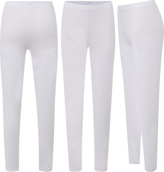 White Legging Women's long leggings with elastic waistband and side seams. Anatomic design. Extra-soft texture — afbeelding 4