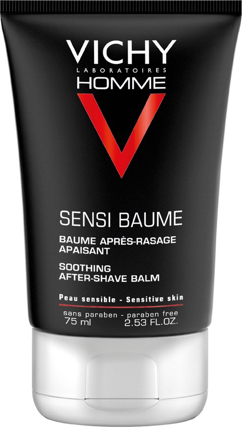 Vichy Homme Sensi Baume Aftershave voor een Gevoelige Huid 75ml - VICHY