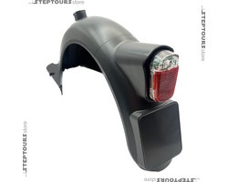 Spatbord voor E-Step met achterlicht (Achter) - Past op Ninebot-Segway Max G30ll, Max G30LE en Max G30 by Step Tours