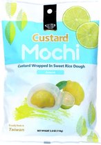 Custard Mochi Lemon 110 Gram(Gevuld koekjes)