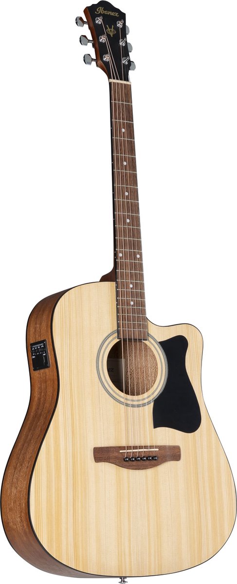 Ibanez V40CE Open Pore Natural elektrisch-akoestische westerngitaar