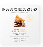 Pancracio - Chocolade - Melk - Amandel en Sinaasappel - 5 kleine tabletten