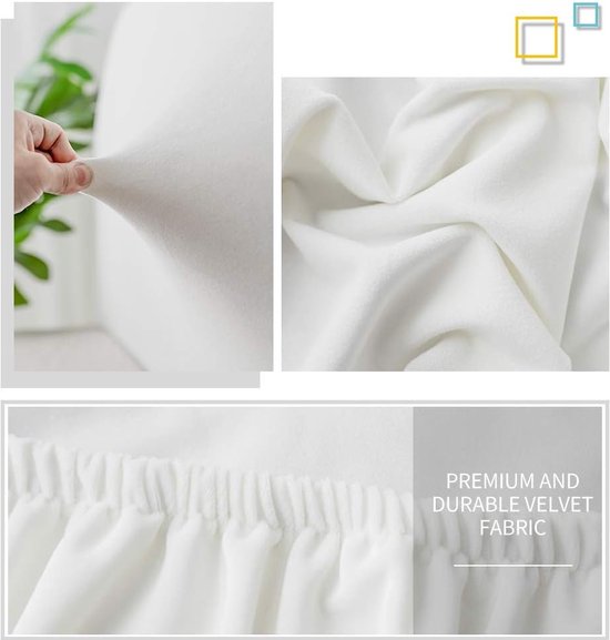 Ystyle Hoes Voor Bed, Rekbaar Stofdicht Beschermhoes Voor Hoofdeinde, Slaapkamer Decor Rugbescherming (180CM, DonkerGrijs