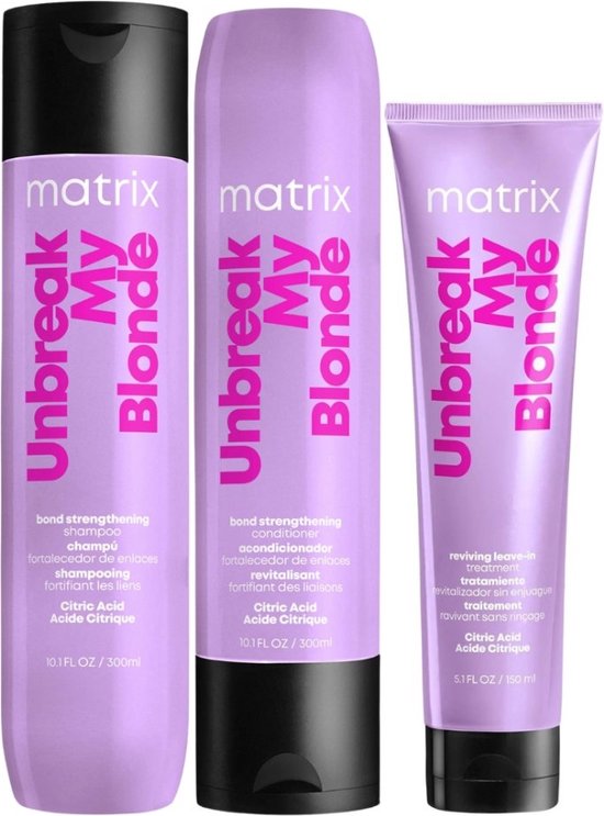 Matrix - Total Results Unbreak My Blonde XL-Set - 300+300+150ml