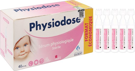 Sérum Physiologique x40+5 unidoses - 5 ml