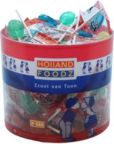 Holland Foodz Lollipopz fruits 80 pièces x 7,5 grammes