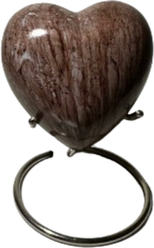 Mini urn hart Italian Marble 74062 H