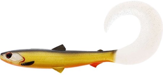 Westin Bullteez Curltail 8cm 3g - Curltail Softbait voor Baars, Snoekbaars en Snoek - Kleur : Dirty Harbor van Westin — afbeelding 3