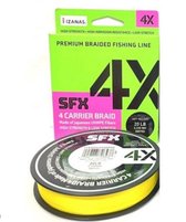 Sufix SFX 4X | Hot Yellow | 270m | Gevlochten vislijn