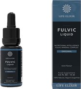 Life Elixir Fulvinezuur Original 15 ml - Fulvic Mineral Complex - Fulvine - Fulvinezuur - Fulvic acid - Humic acid - Humuszuur - Ontgifter - Detox - Supplement - Natuurlijk - Allergeenvrij - Natuurlijke transporteur van Voedingsstoffen