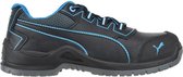 PUMA Safety Niobe Blue Wns Low 644120-39 Chaussures de sécurité ESD S3 - Taille 39 - Zwart/ Blauw