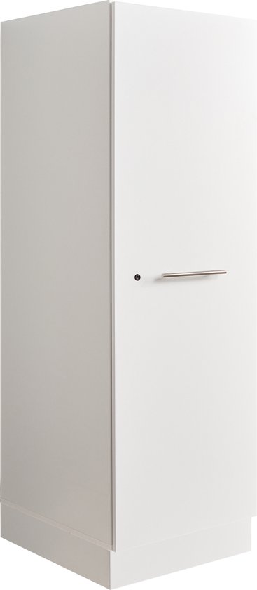 Armoire colonne pour lave-linge Laundreezy | 50 x 68 x 162 cm | Blanc - Bega BBK - Meubles pour buanderie - Blanc - MDF - Meubles pour buanderie