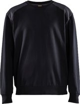 Blaklader Sweatshirt bi-colour 3580-1158 - Zwart/Medium grijs - L