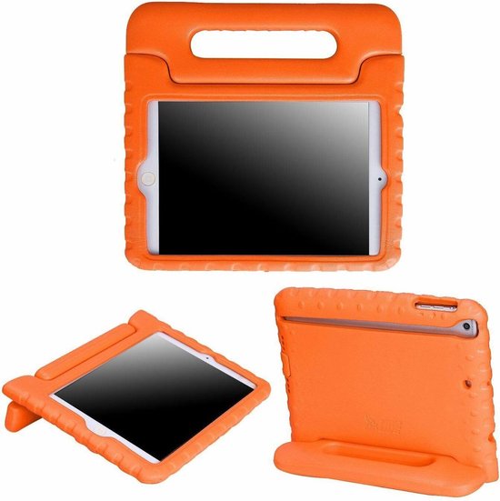 Jumada's - Étui anti-choc pour enfants adapté à Apple iPad 2, iPad 3 et iPad 4 - Oranje.