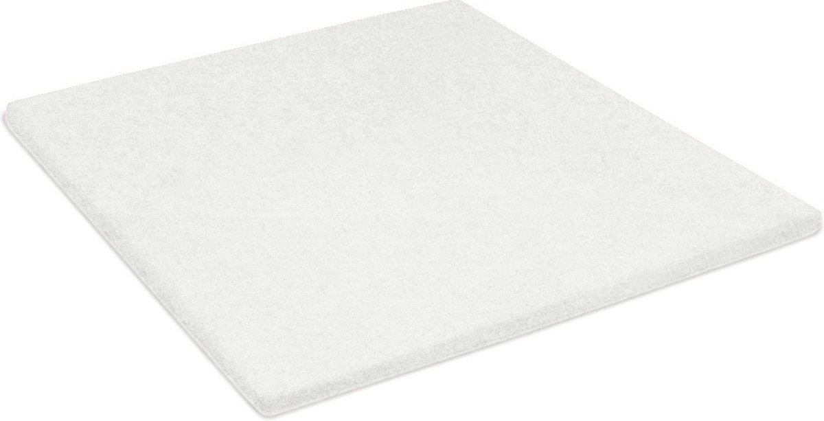 Eleganzzz Topper Hoeslaken 180gr m2 Hoogwaardig Flanel Wit Hoeslaken 180x210 220cm Flanellen Topper Hoeslakens Lits Jumeaux