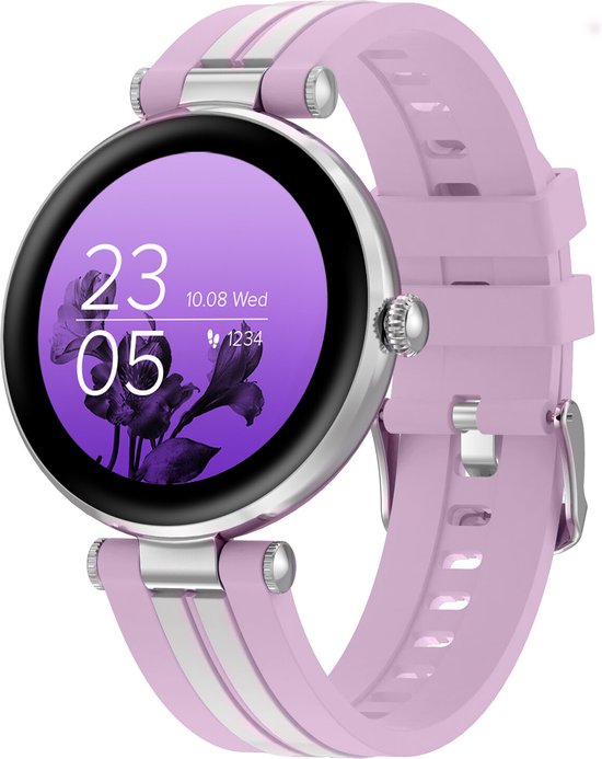 Canyon Semifreddo SW-61 Smartwatch - IP68 Waterbestendig - AMOLED-scherm - 25 Sportmodi - Voor iOS en Android - Roze