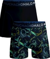 Muchachomalo Boys Boxershorts - 2 Pack - Maat 134/140 - Jongens Onderbroeken