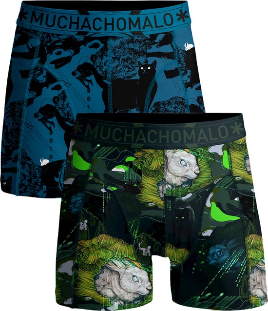 Muchachomalo boxershorts - heren boxers normale (2-pack) - Boxer Shorts Theone - Maat:
