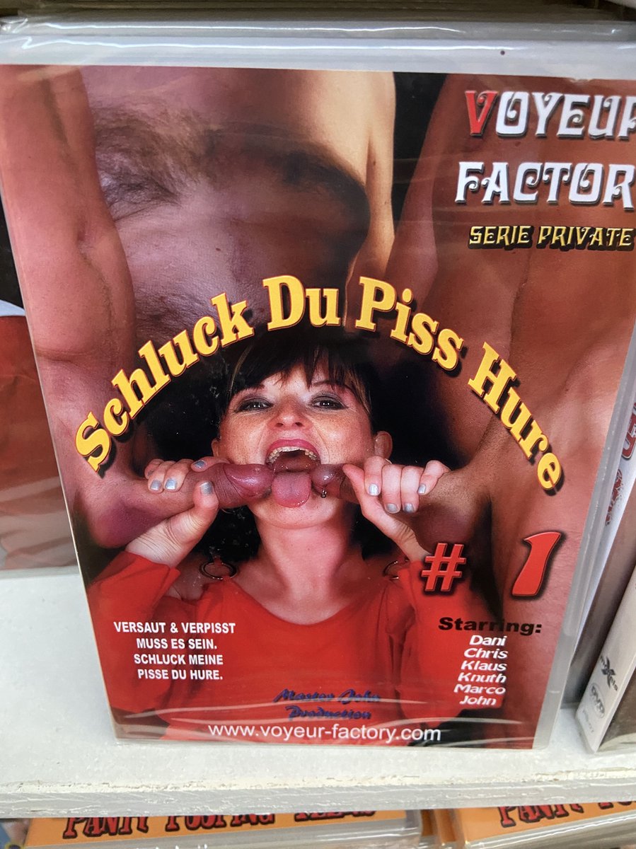 Dvd Voyeur Factory - Schluck Du Piss Hure - Duitse Pervers