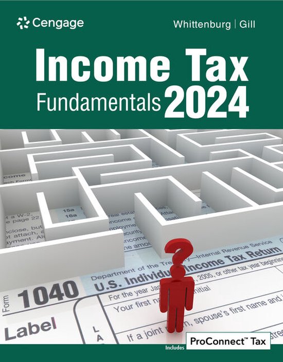 Tax Fundamentals 2024 9780357900932 Gerald Whittenburg
