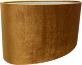 Abat-jour moodlight ovale 45x22,5x25 Royal velours bronze