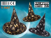 Halloween-heksenhoed (willekeurig) volwassen / chapeau de sorcière Adulte / Halloween