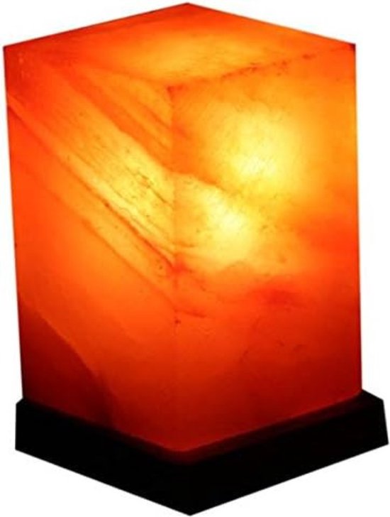 Lampe à sel Veilleuse - Lampe à sel Lune - Lampe en pierre de sel - 3-4 kg