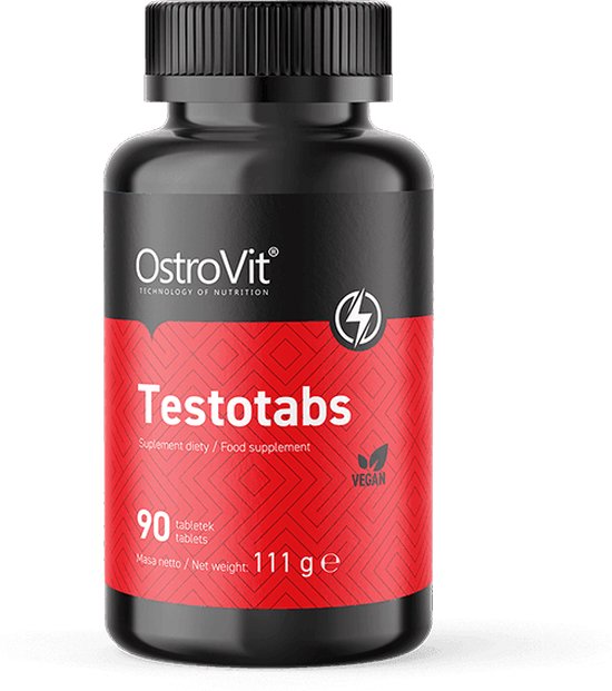 Supplementen OstroVit Testotabs Testosterone Booster 90